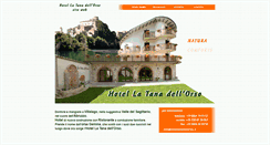 Desktop Screenshot of hoteltanadellorso.it